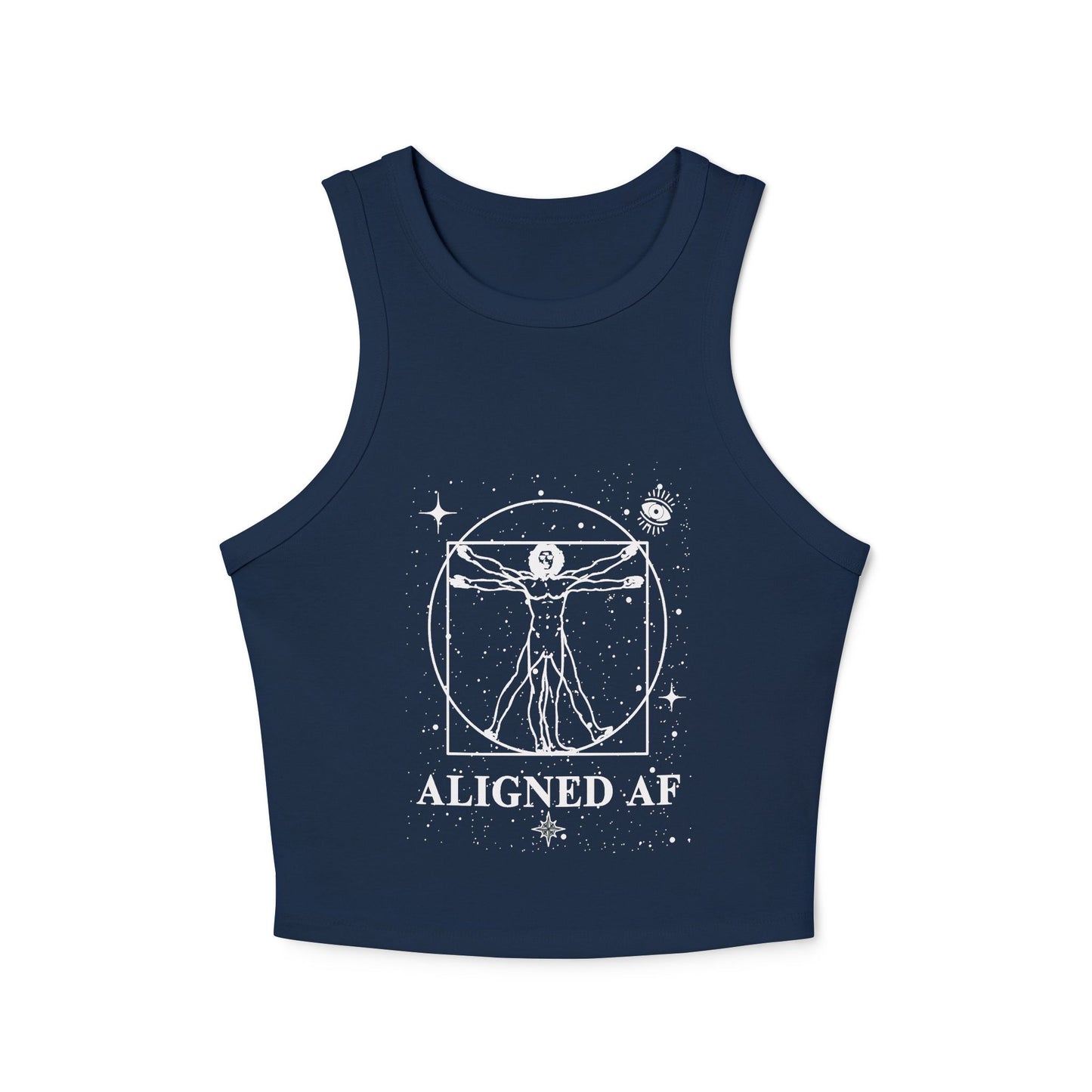 Aligned AF Micro Rib Racer Tank Top