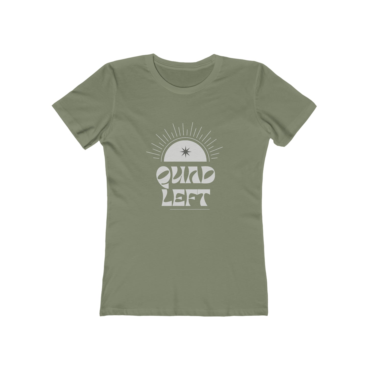 Quad Left Women's Boyfriend Tee