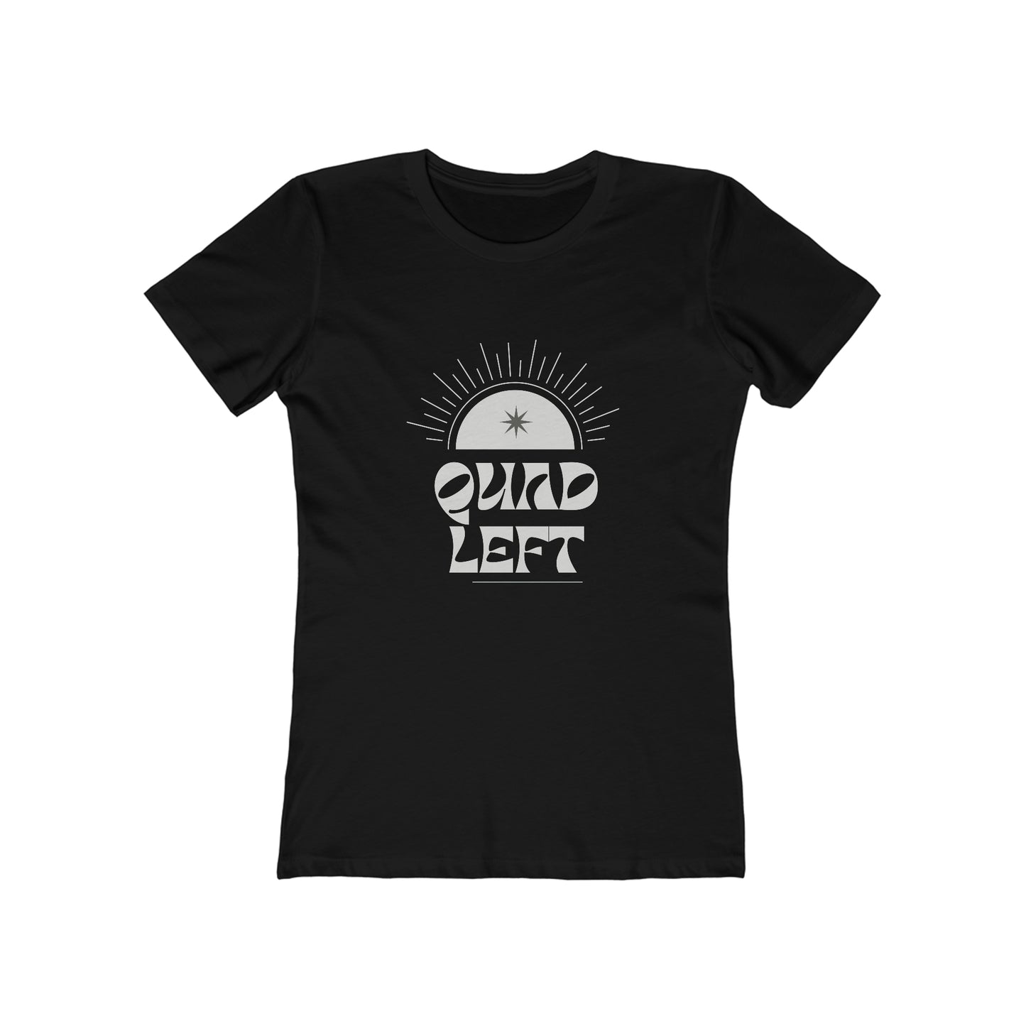 Quad Left Women's Boyfriend Tee