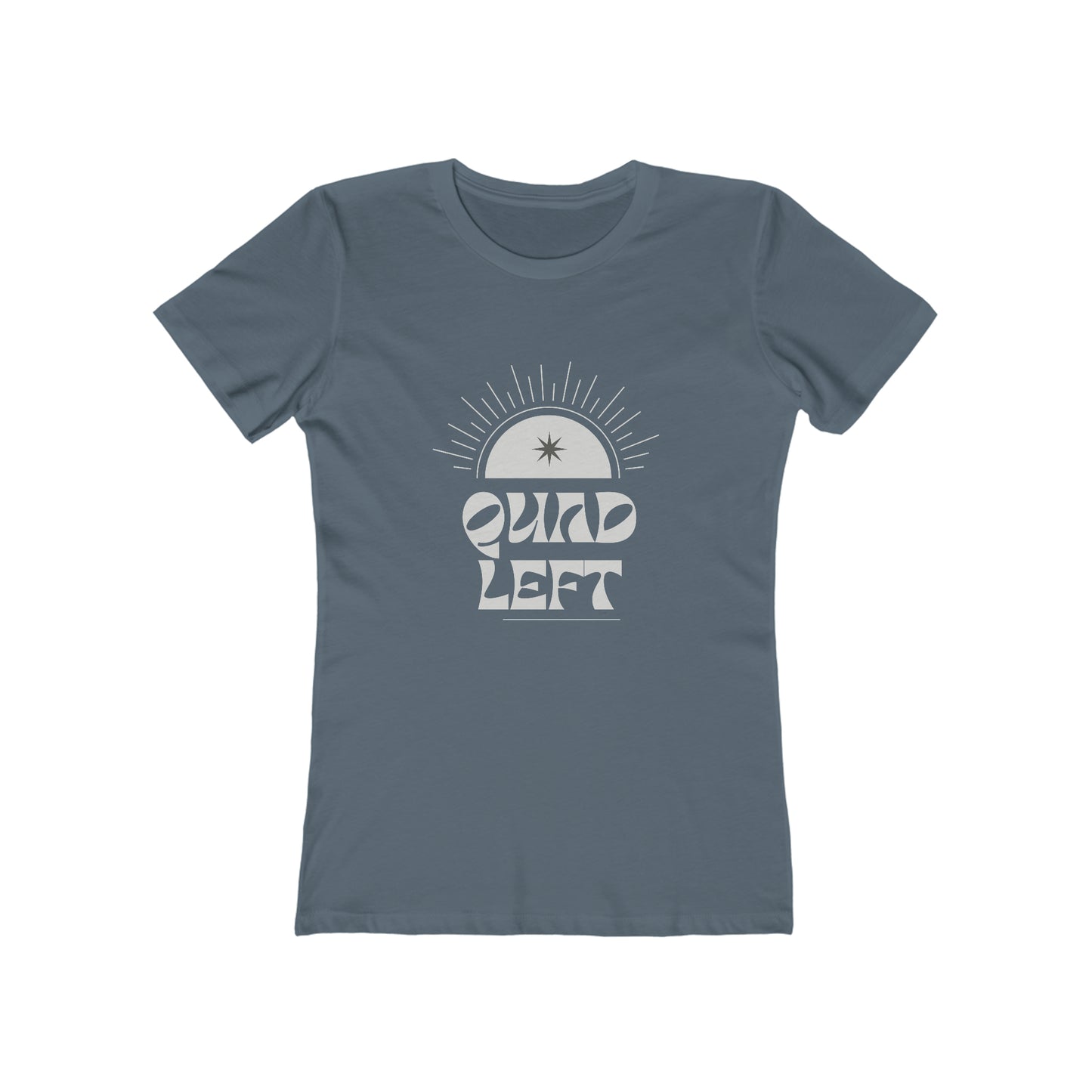 Quad Left Women's Boyfriend Tee