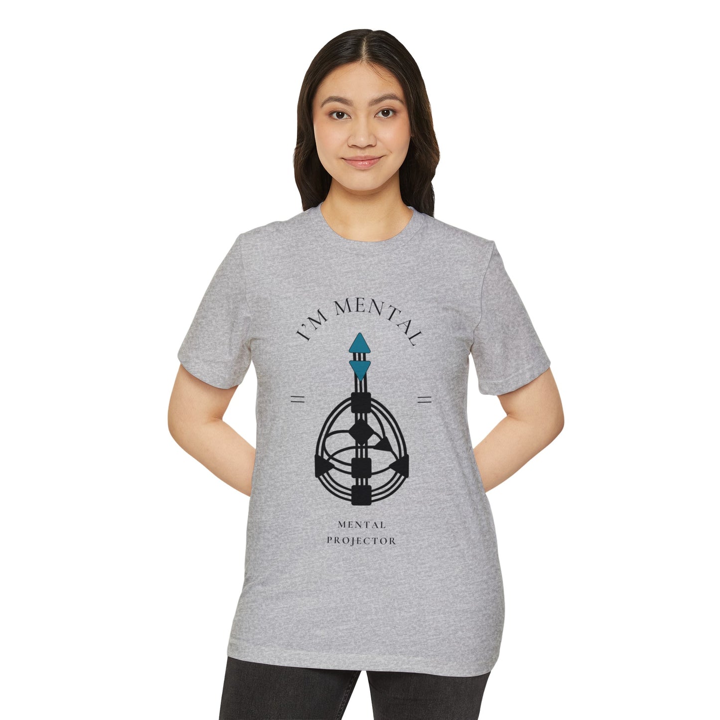 Mental Projector Unisex Recycled Organic T-Shirt