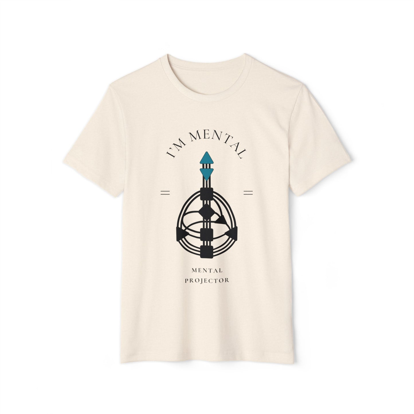 Mental Projector Unisex Recycled Organic T-Shirt