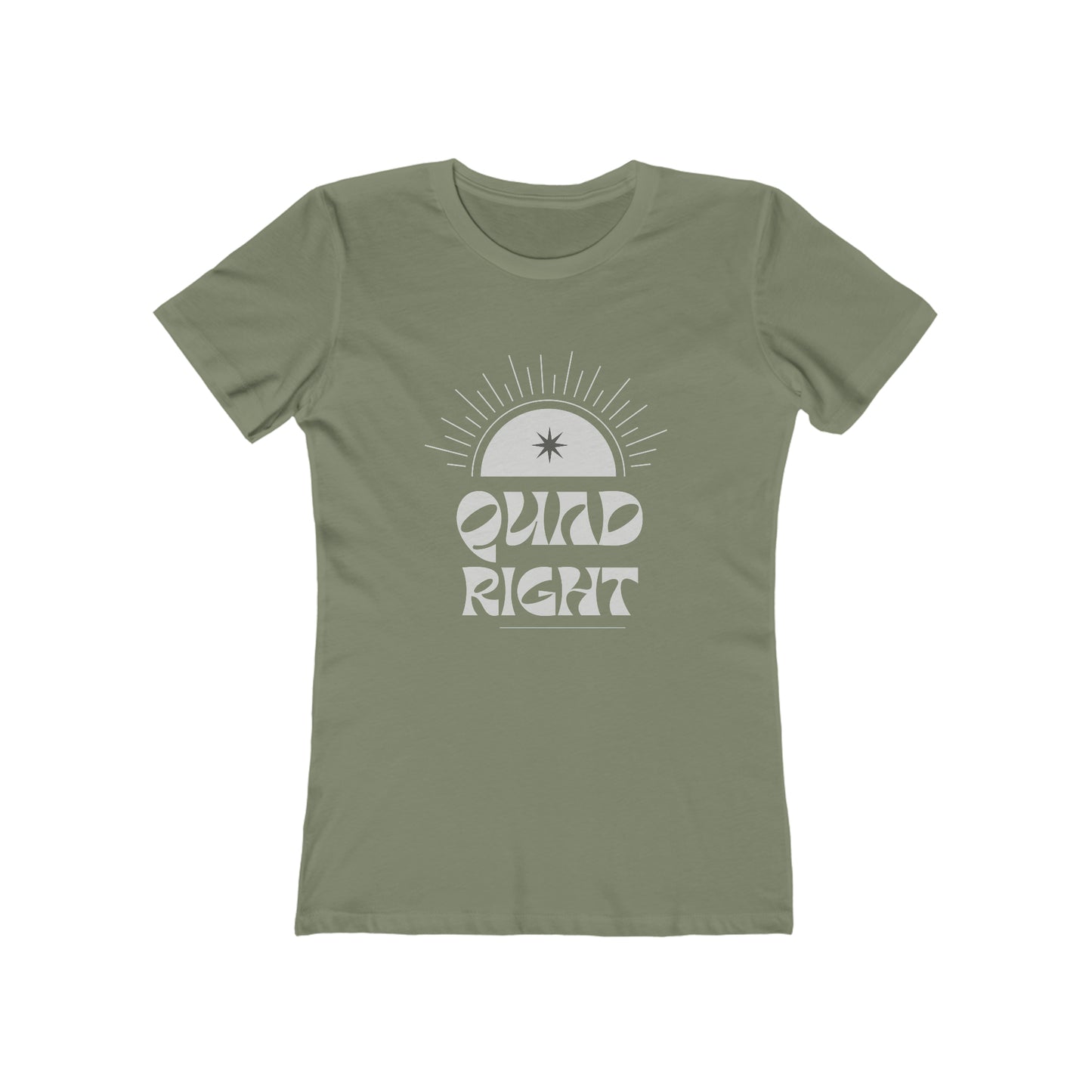 Quad Right Women's Boyfriend Tee
