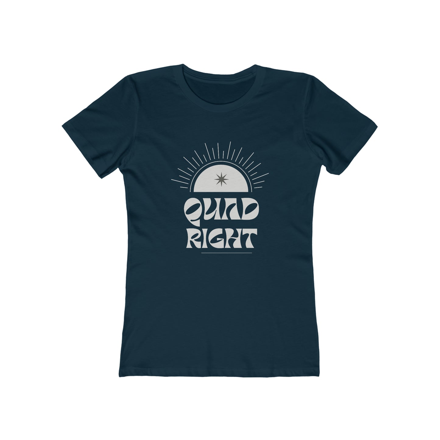 Quad Right Women's Boyfriend Tee