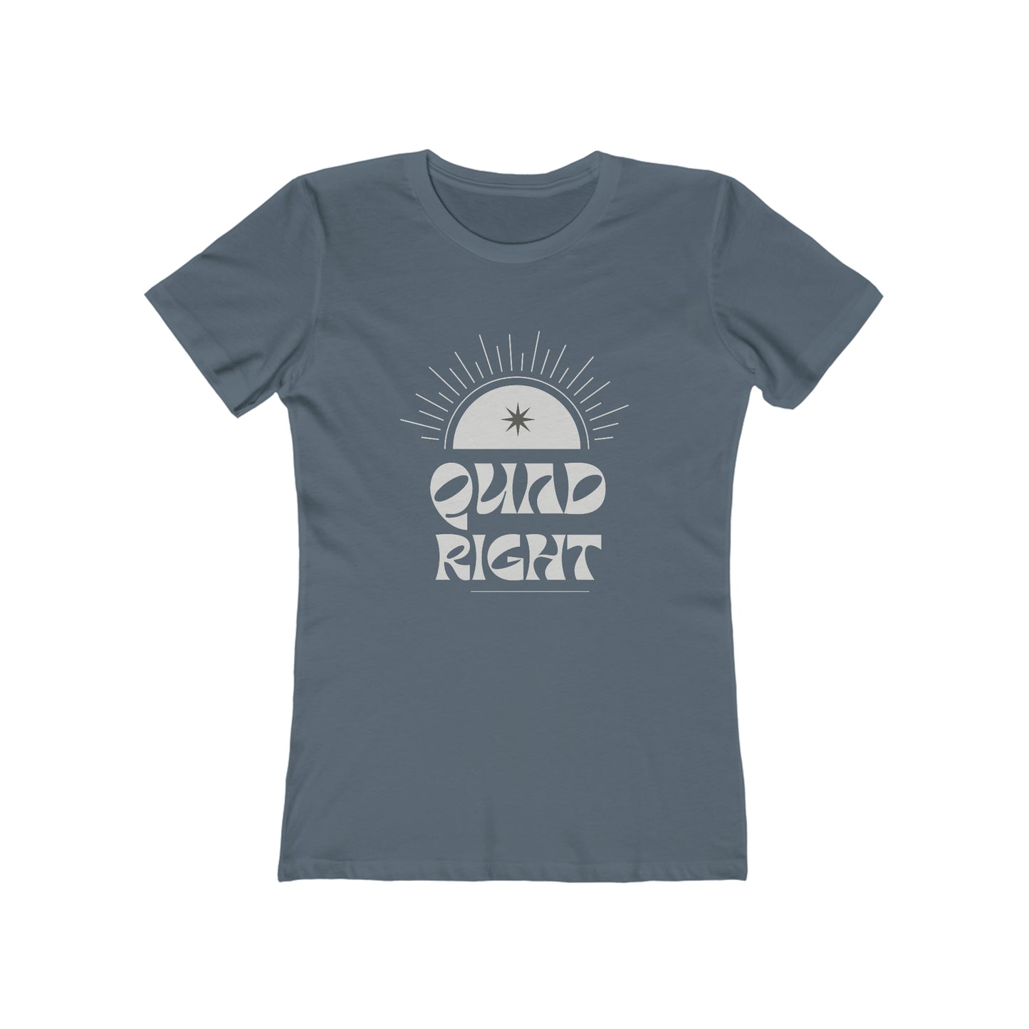 Quad Right Women's Boyfriend Tee