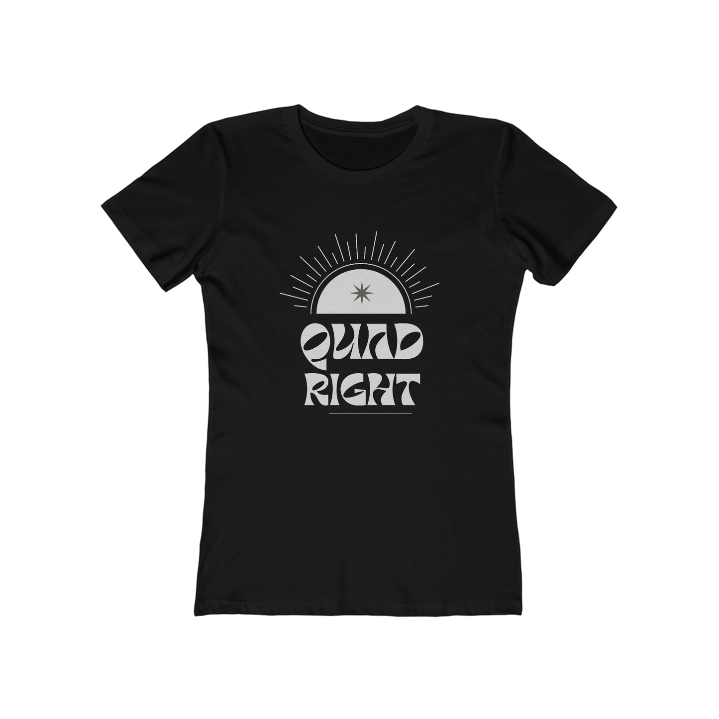 Quad Right Women's Boyfriend Tee