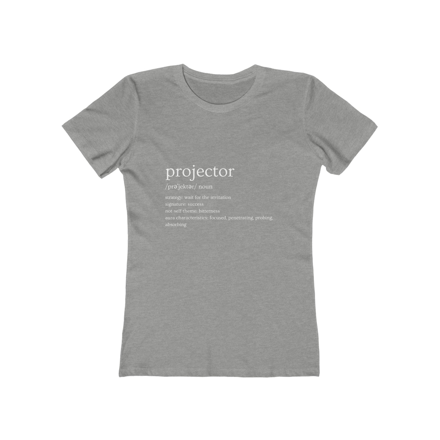 Projector Defined Women's Boyfriend Tee
