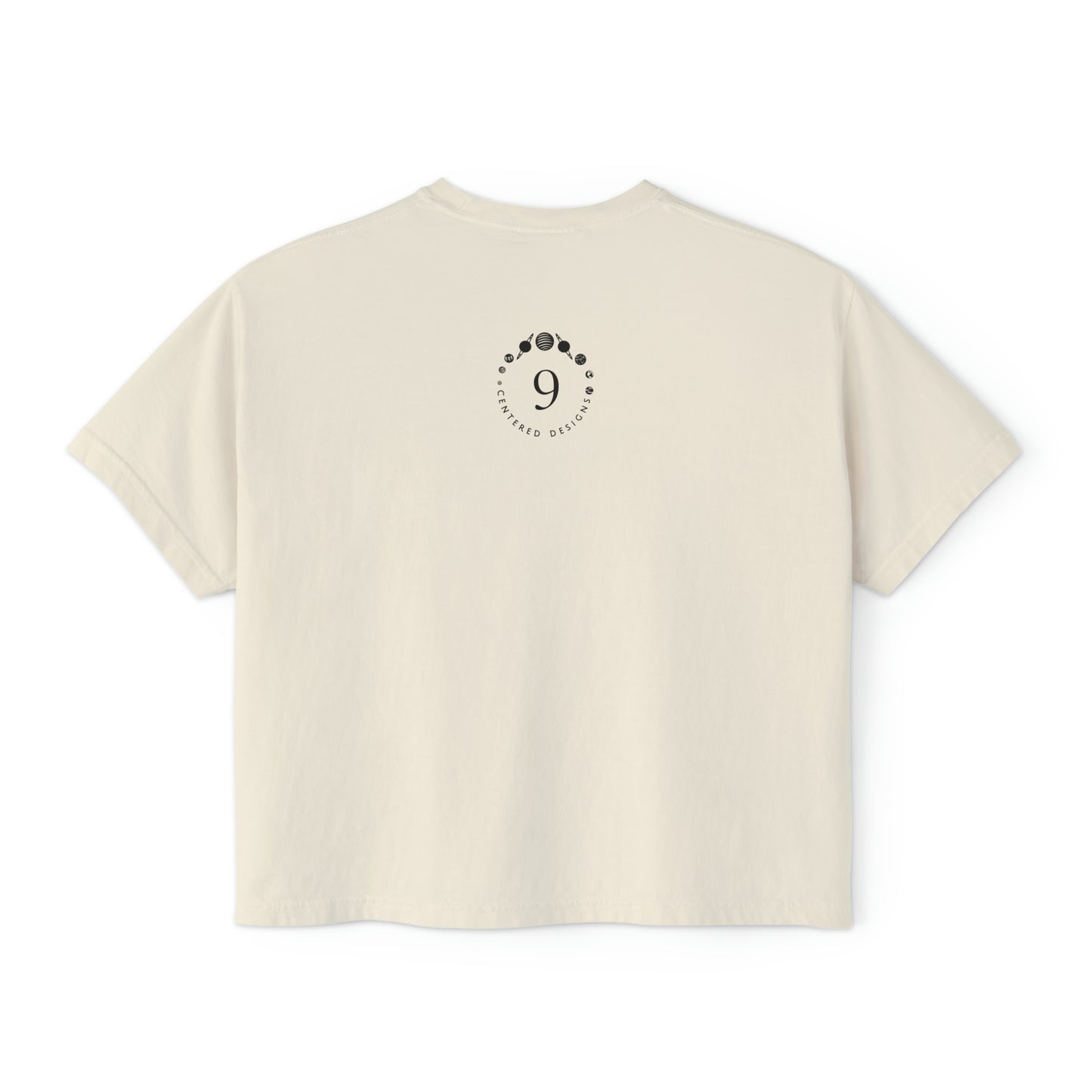 Strategy and Authority with Compass Women's Boxy Tee