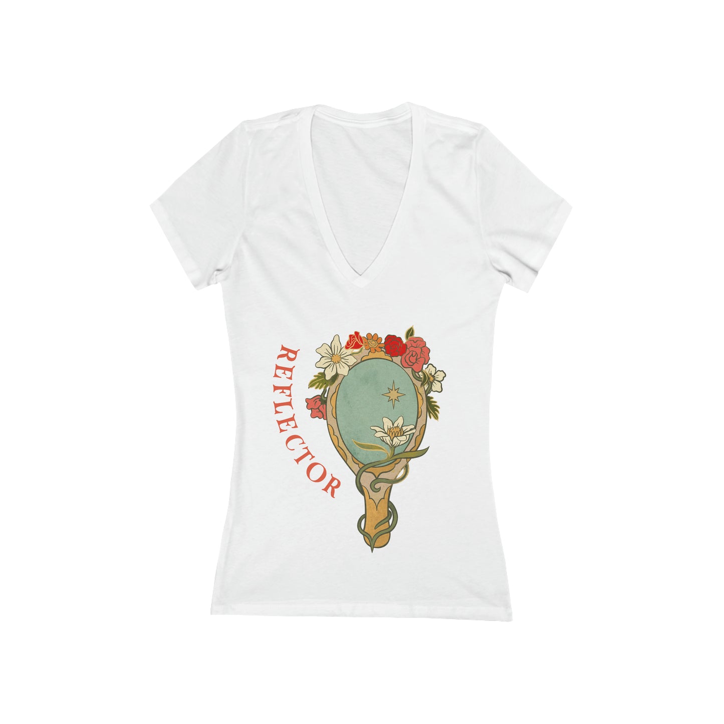 Reflector Mirror V-Neck T-Shirt