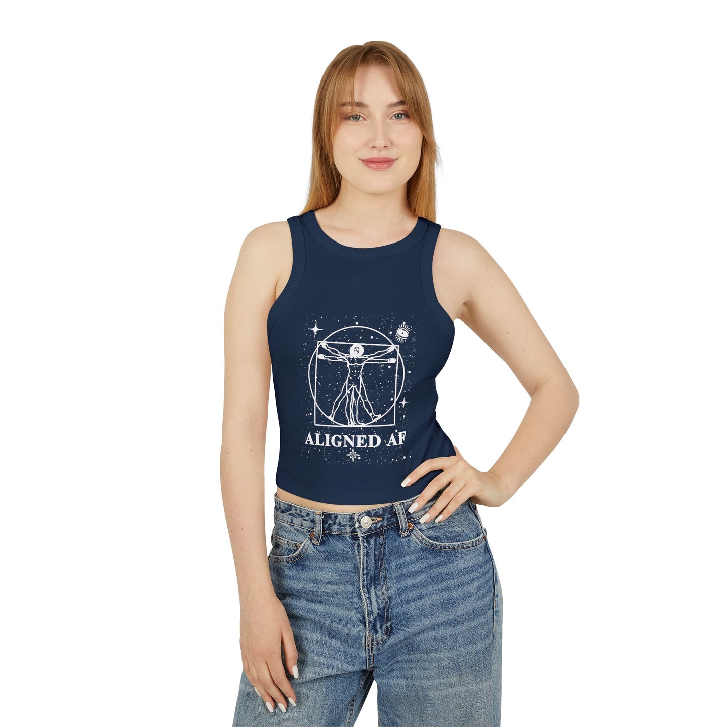 Aligned AF Micro Rib Racer Tank Top