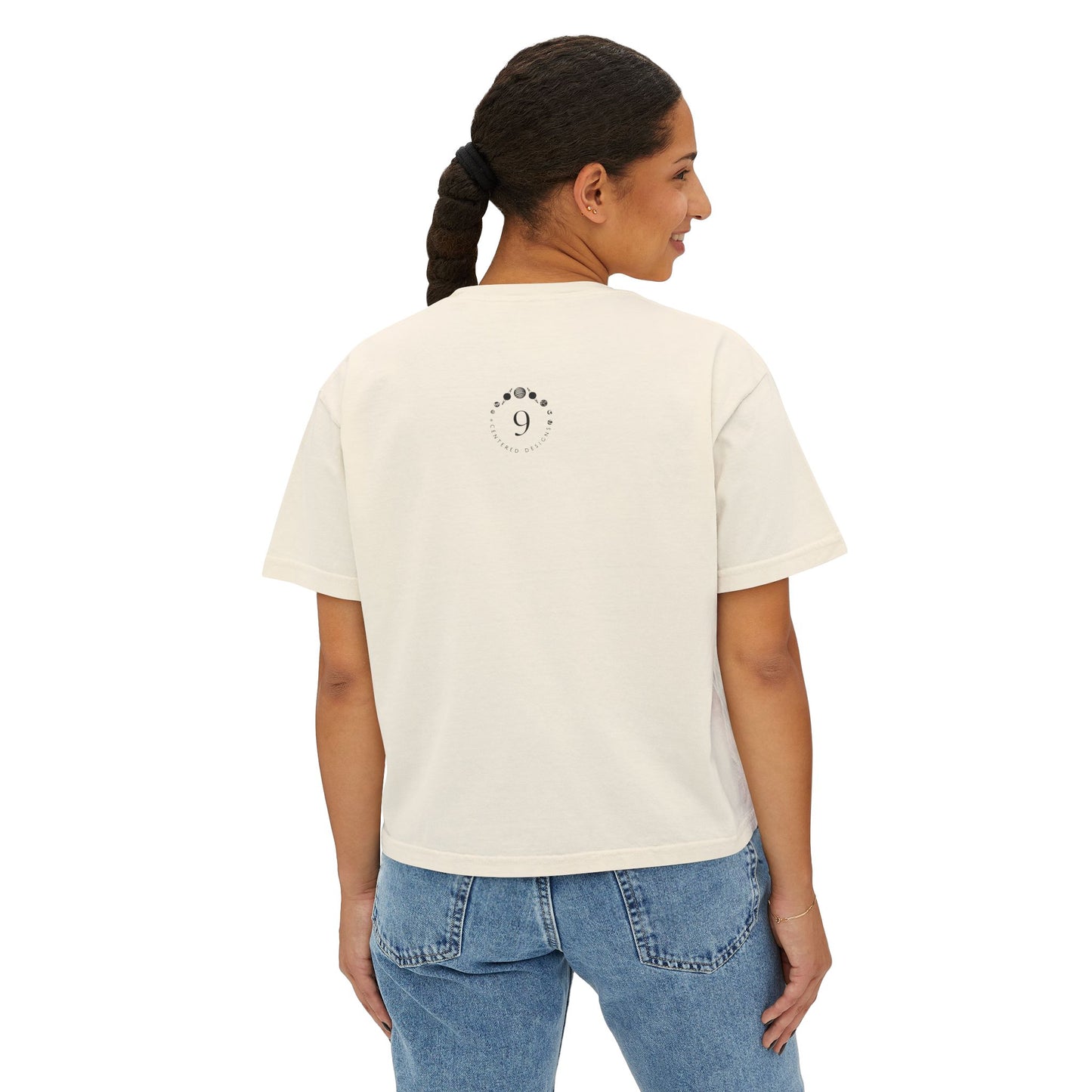 Projector in the Wild Crop Top ~ Waiting, Seeing, Being