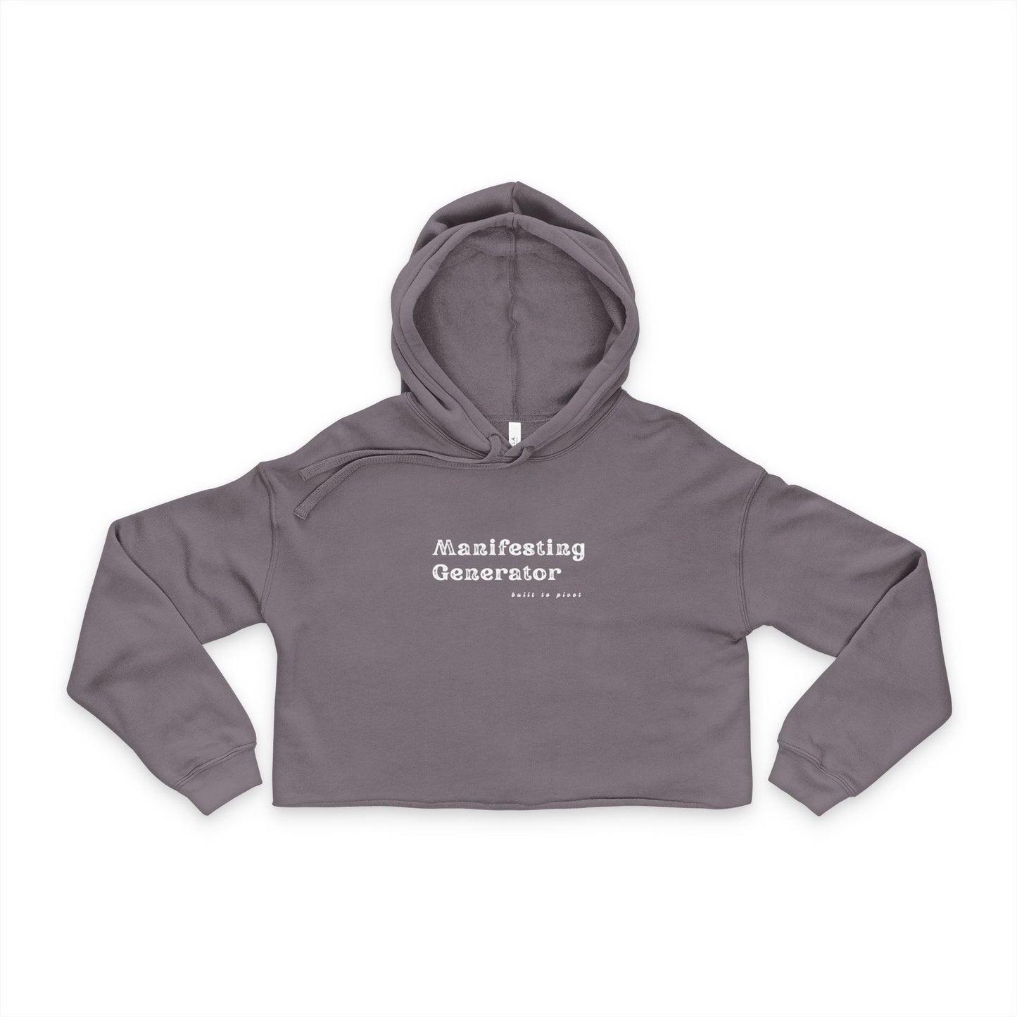 Cropped Hoodie Human Design Manifesting Generator - Built to Pivot