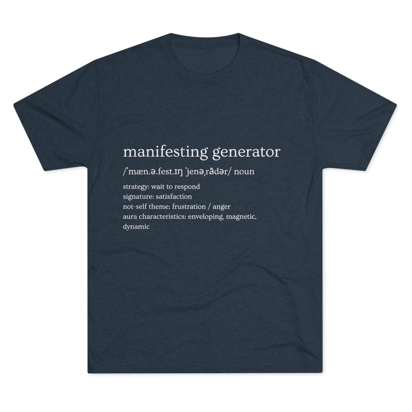 Manifesting Generator Defined Men's Tee