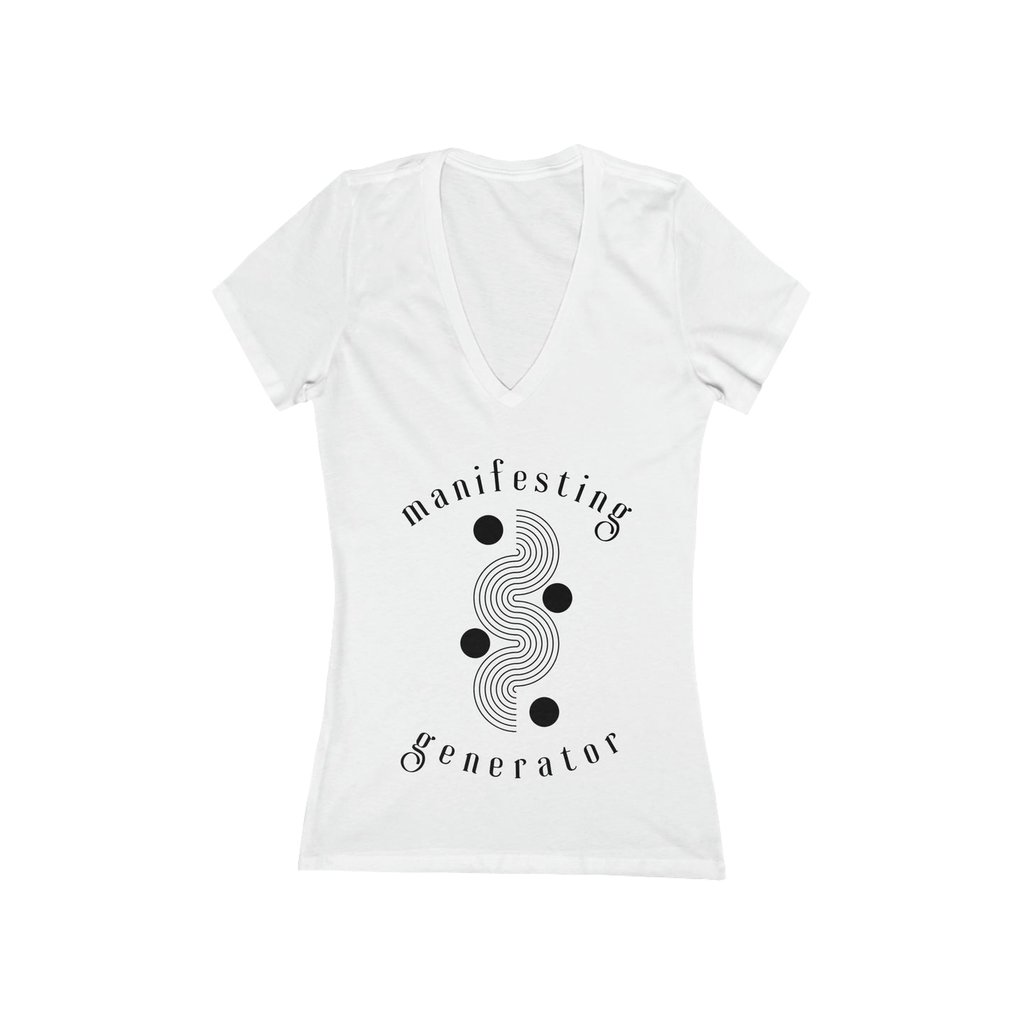 Manifesting Generator Non-Linear V-Neck T-Shirt