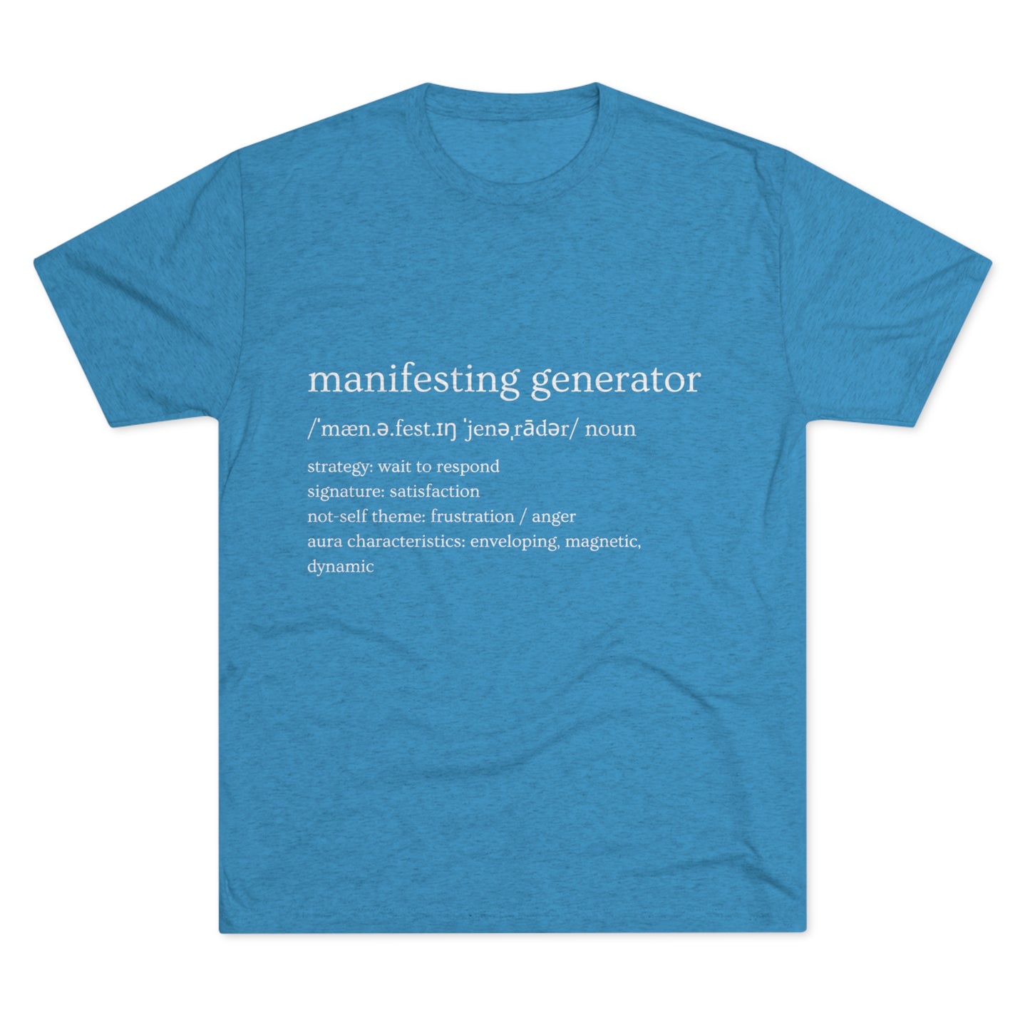 Manifesting Generator Defined Men's Tee