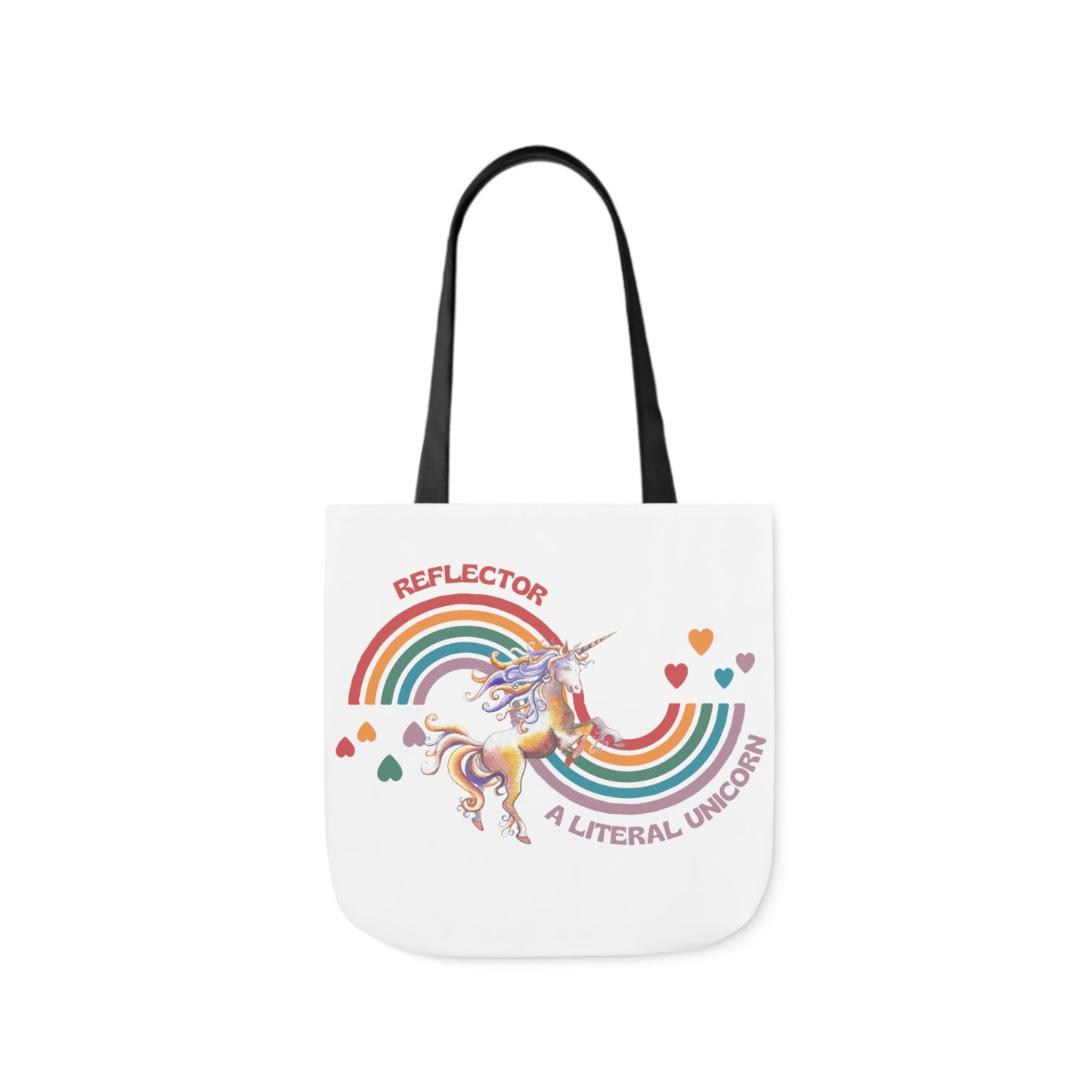 Reflector Unicorn Canvas Tote Bag