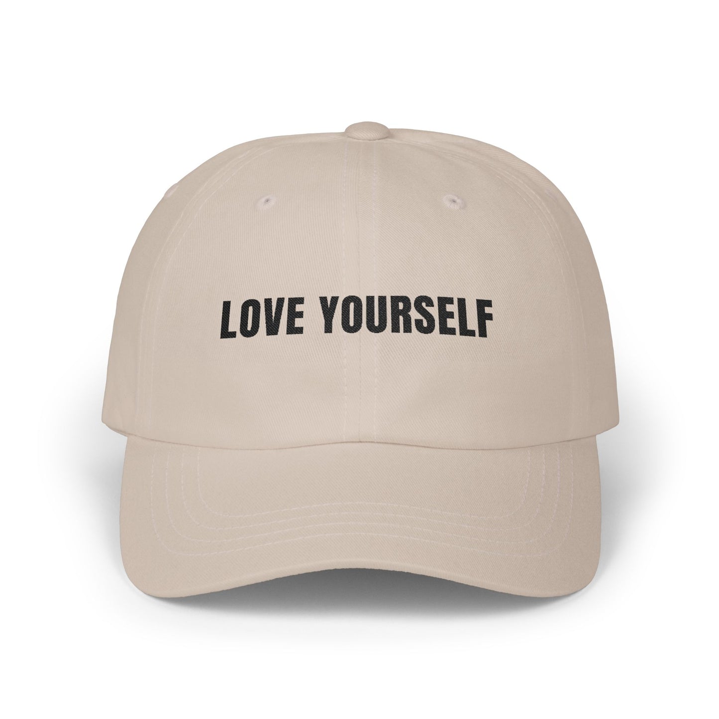 Embroidered Love Yourself Dad Cap