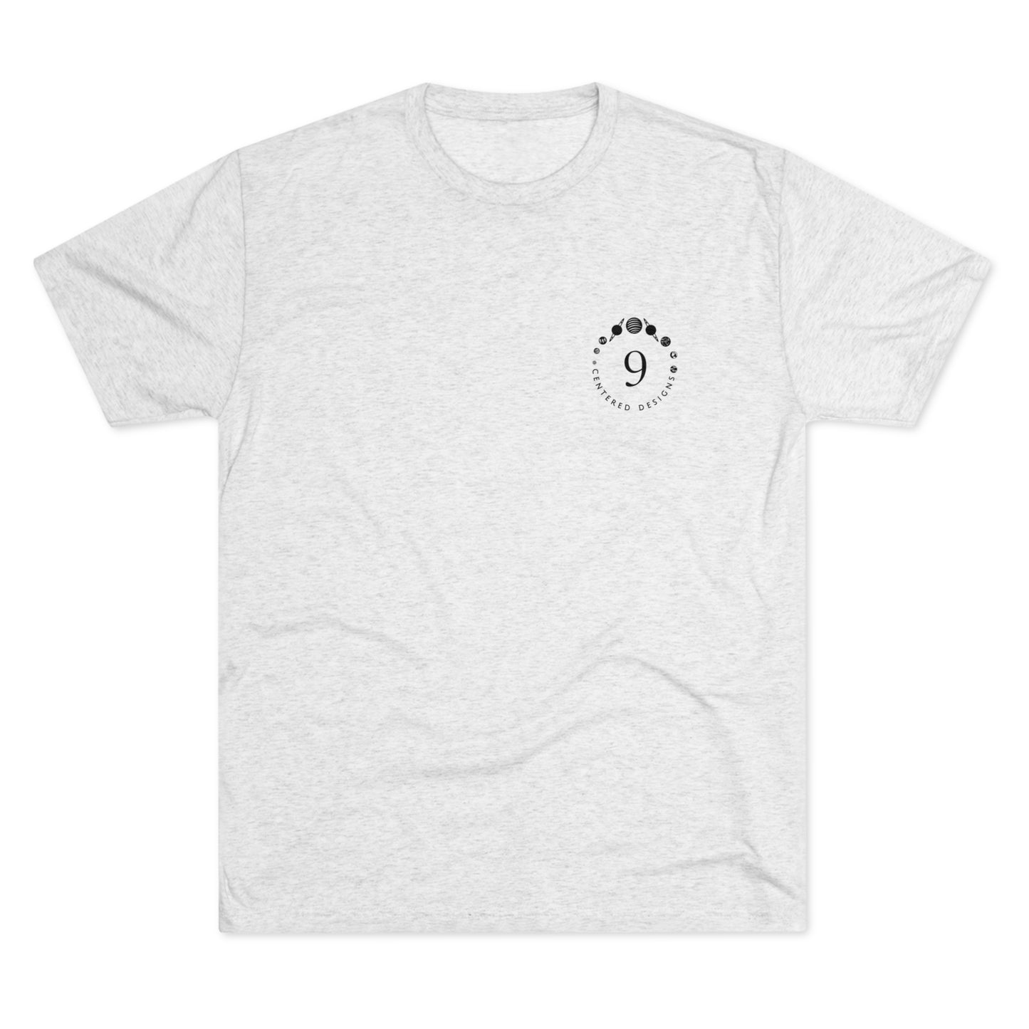 9 Centered Designs Logo Tee