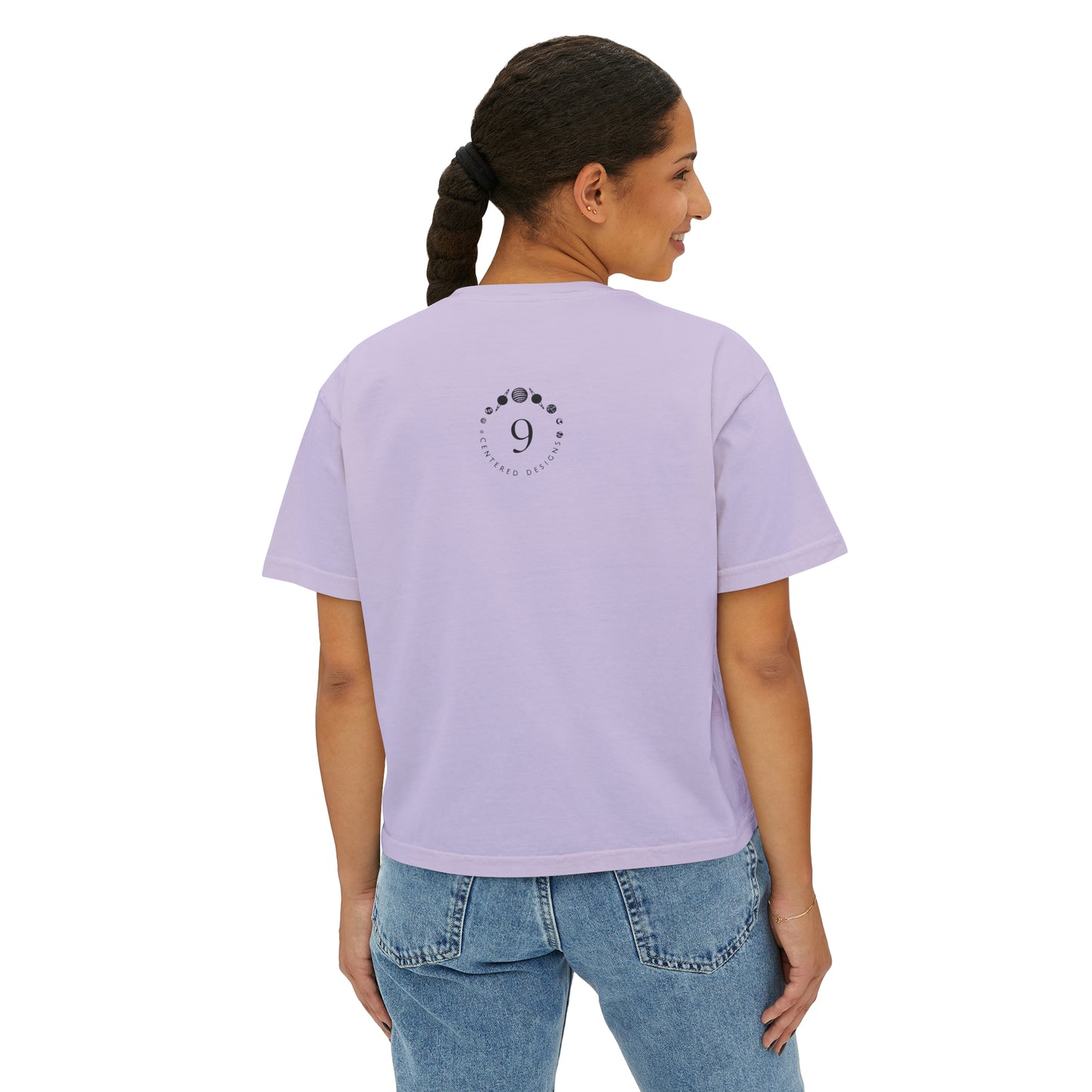 1781 9 Centered Beings In Transitus Women's Boxy Tee