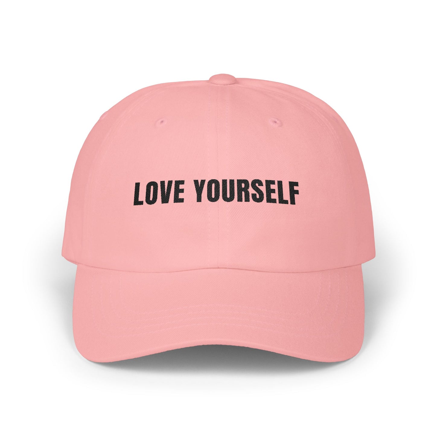 Embroidered Love Yourself Dad Cap