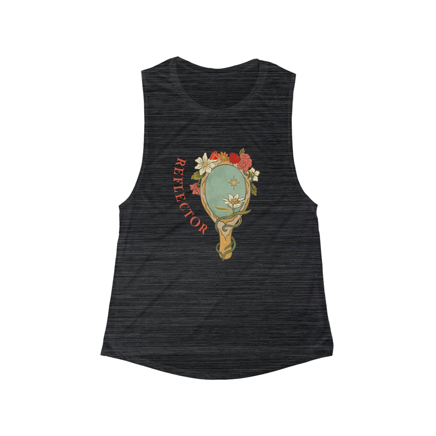 Reflector Mirror Women's Flowy Scoop Muscle Tank