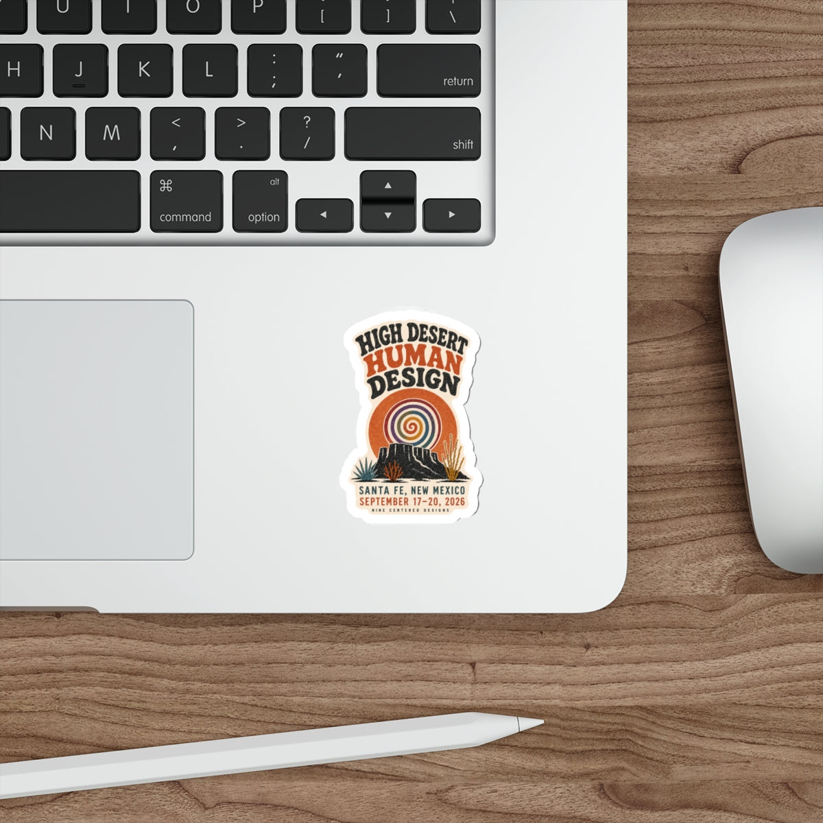 High Desert Human Design 2026 Commemorative Die-Cut Sticker