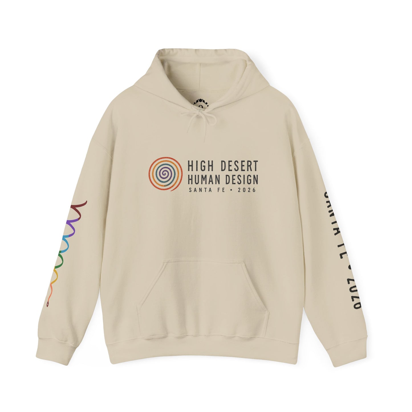 High Desert Human Design — Santa Fe 2026 Commemorative Hoodie