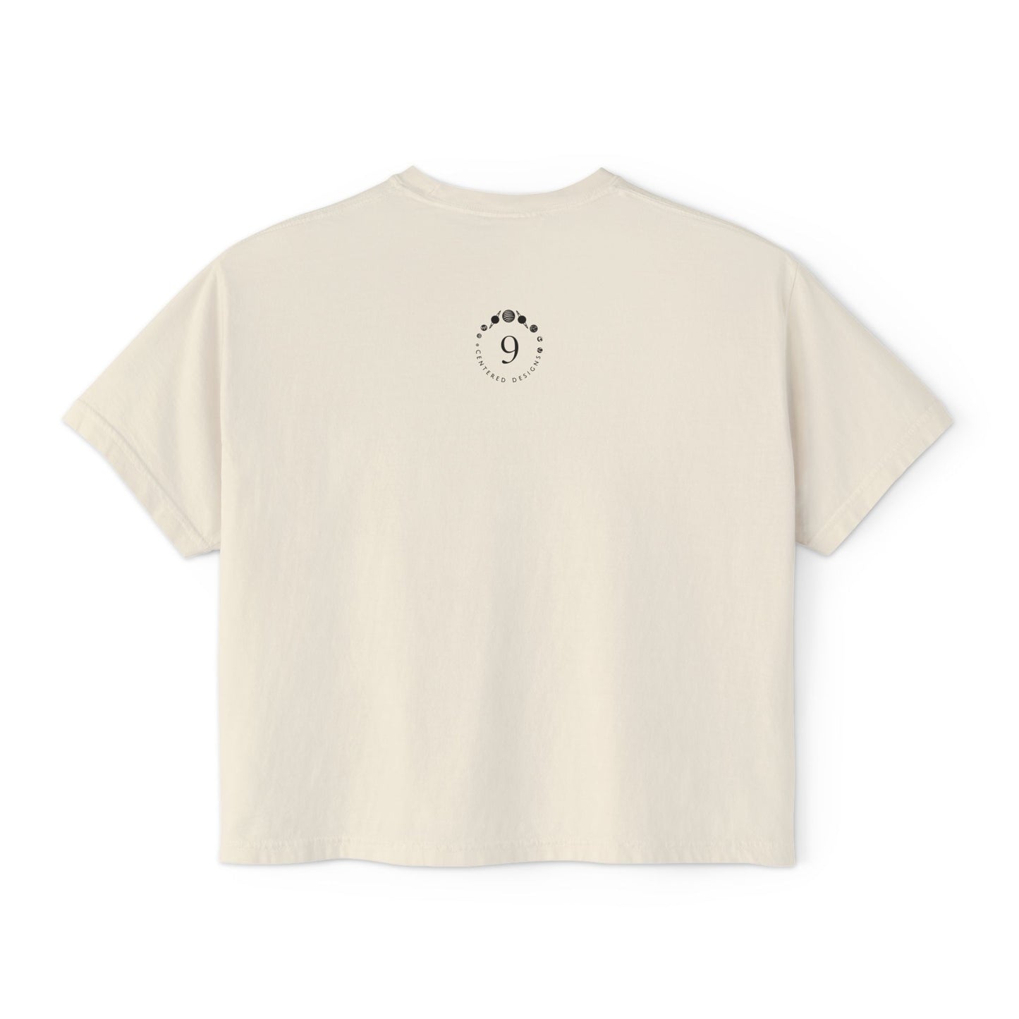 Projector in the Wild Crop Top ~ Waiting, Seeing, Being