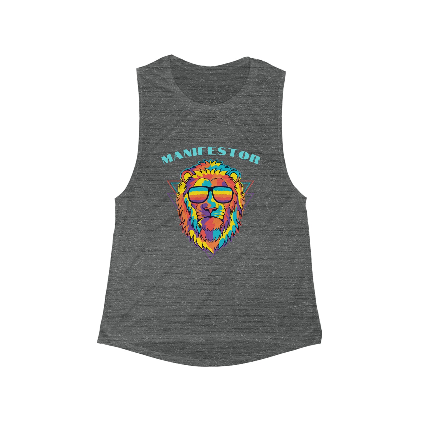 Manifestor Lion Women's Flowy Scoop Muscle Tank