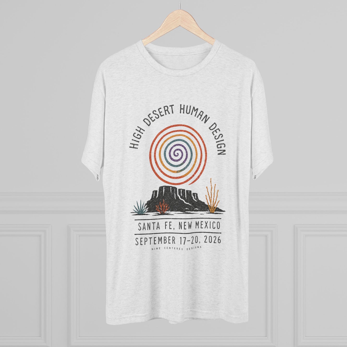 High Desert Human Design Santa Fe 2026 Commemorative Tee