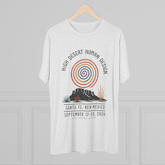 High Desert Human Design Santa Fe 2026 Commemorative Tee