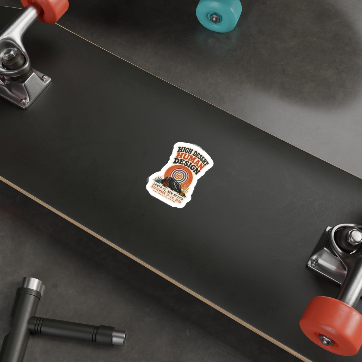 High Desert Human Design 2026 Commemorative Die-Cut Sticker
