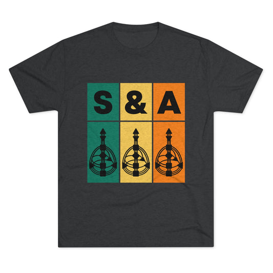 Color Block Strategy and Authority Men's Tee