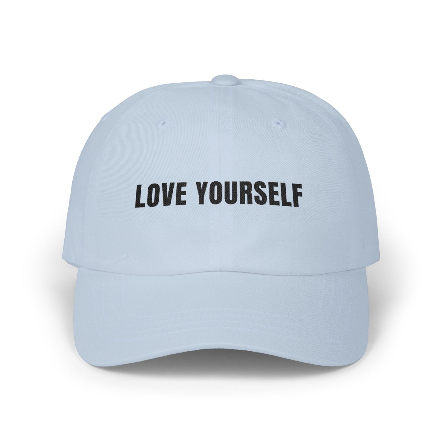 Embroidered Love Yourself Dad Cap