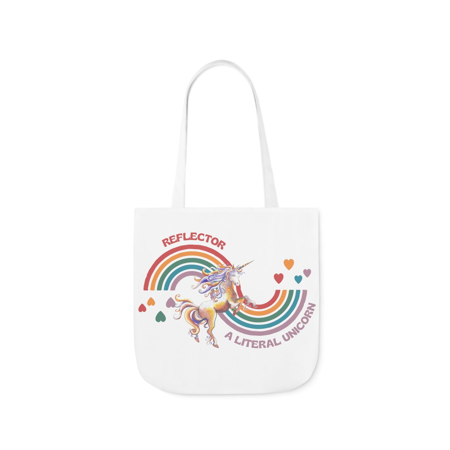 Reflector Unicorn Canvas Tote Bag