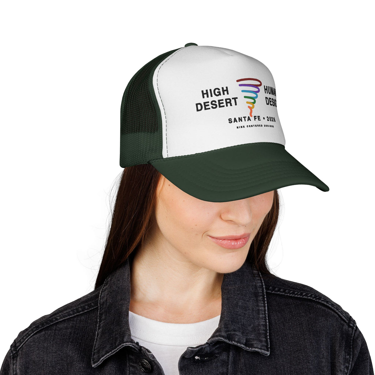 High Desert Human Design Trucker Hat — Santa Fe 2026