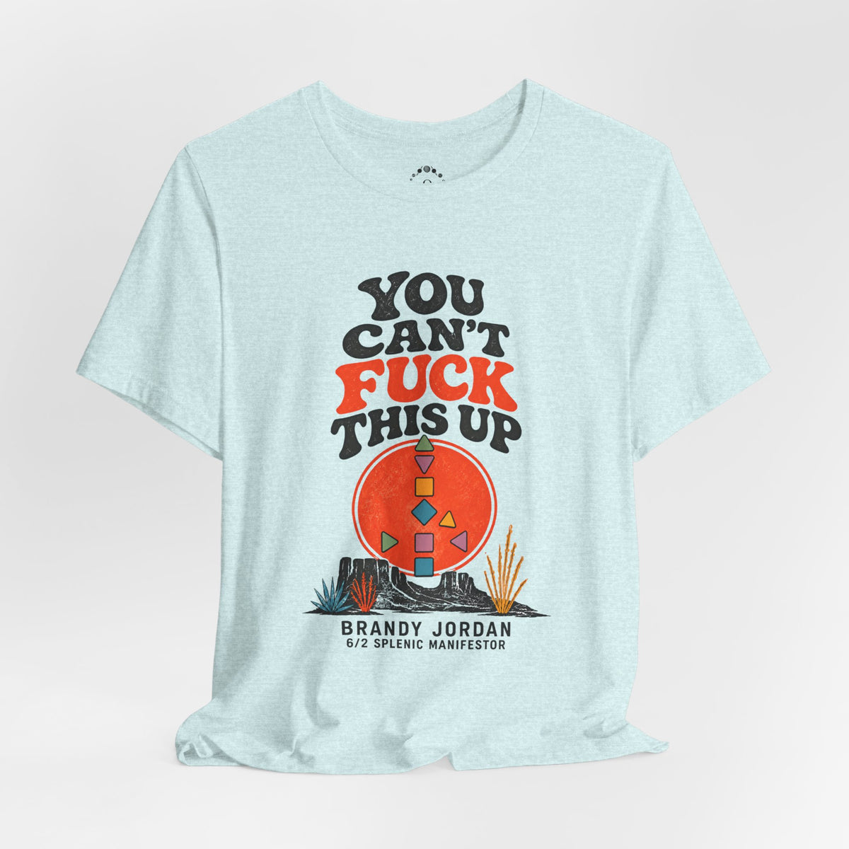 YOU CAN’T FUCK THIS UP | BRANDY JORDAN UNISEX T-SHIRT
