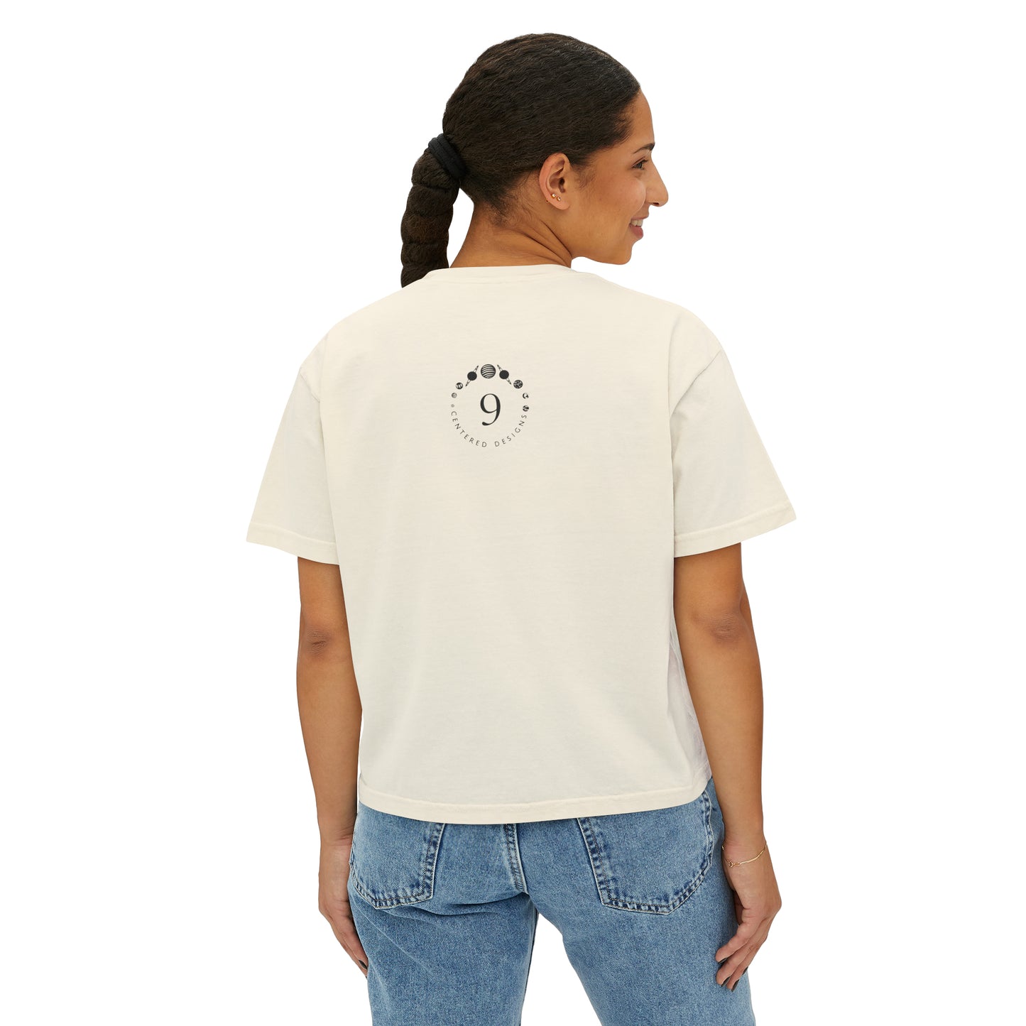 1781 9 Centered Beings In Transitus Women's Boxy Tee