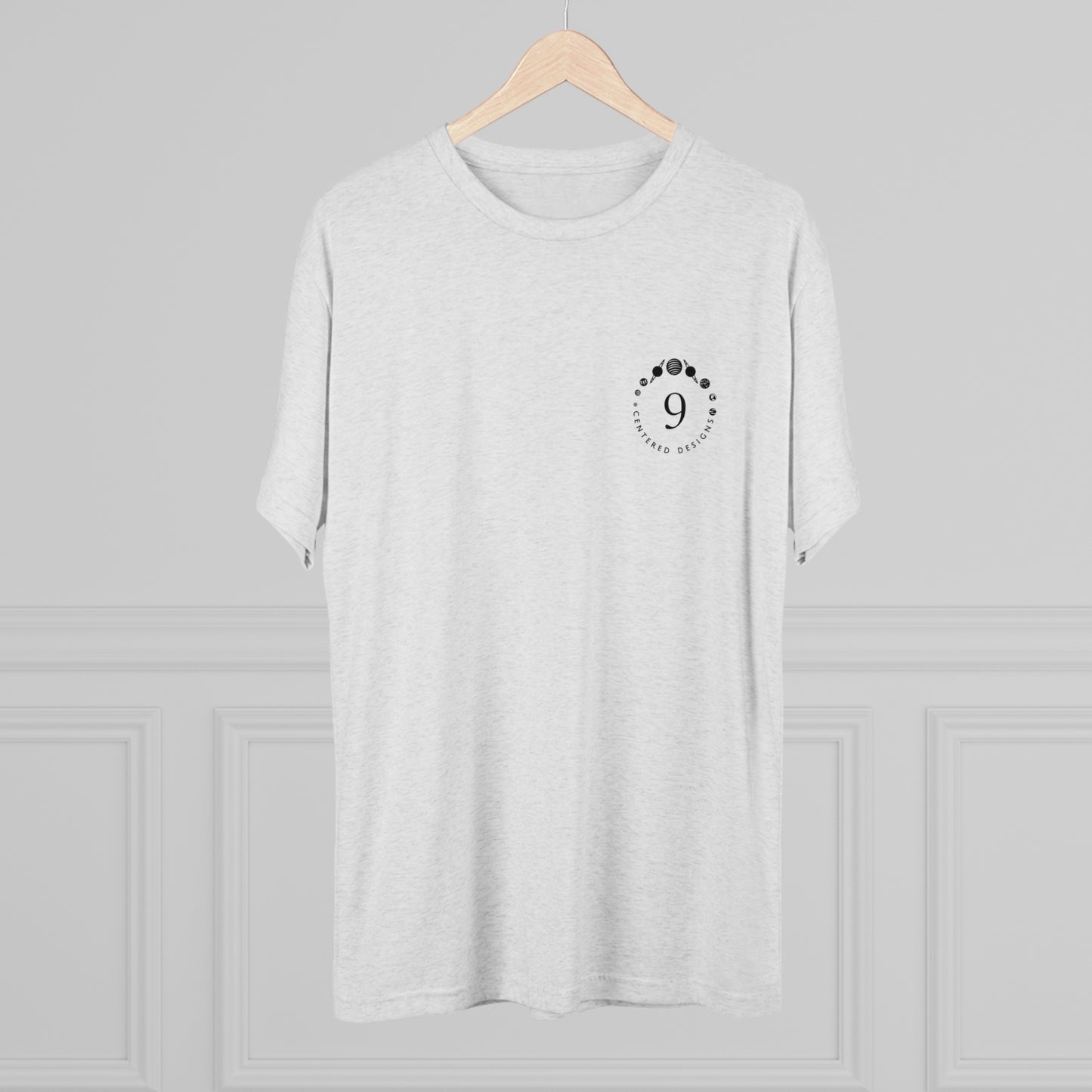 9 Centered Designs Logo Tee