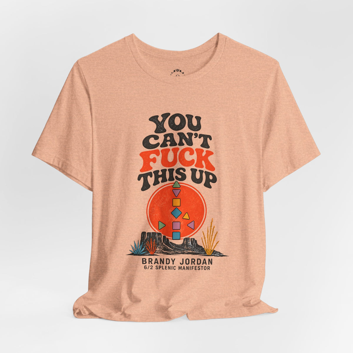 YOU CAN’T FUCK THIS UP | BRANDY JORDAN UNISEX T-SHIRT