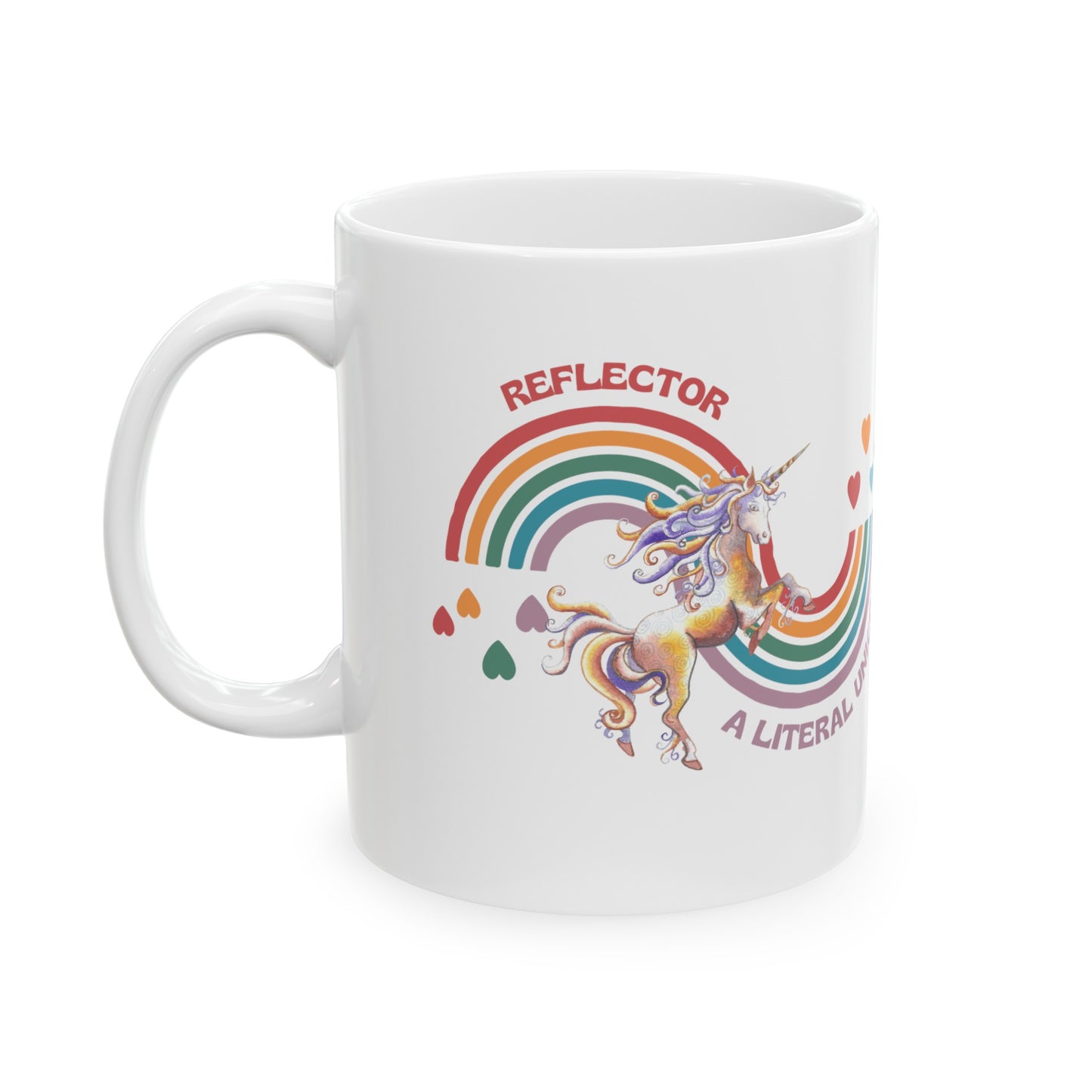 Unicorn Reflector 11 Oz Coffee Mug