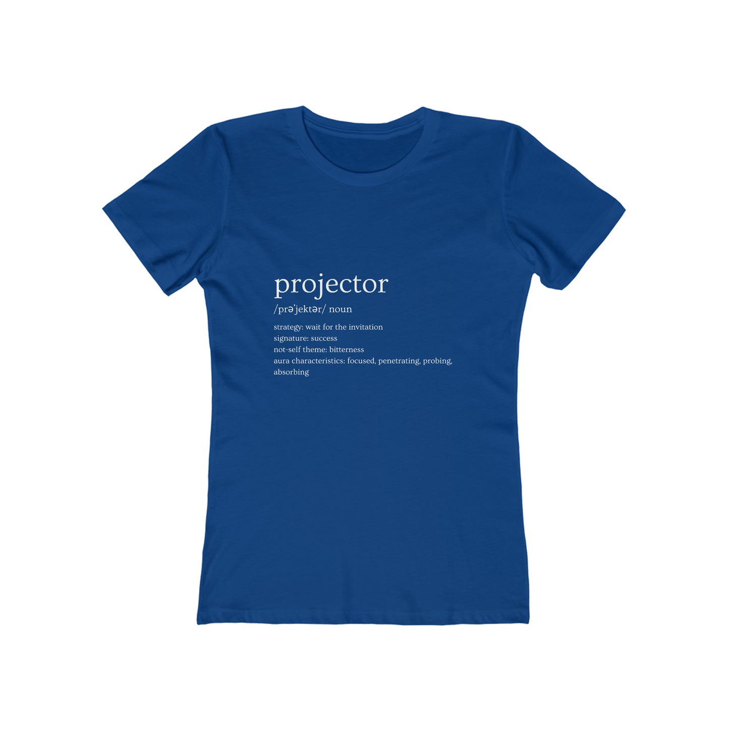 Projector Defined Women's Boyfriend Tee