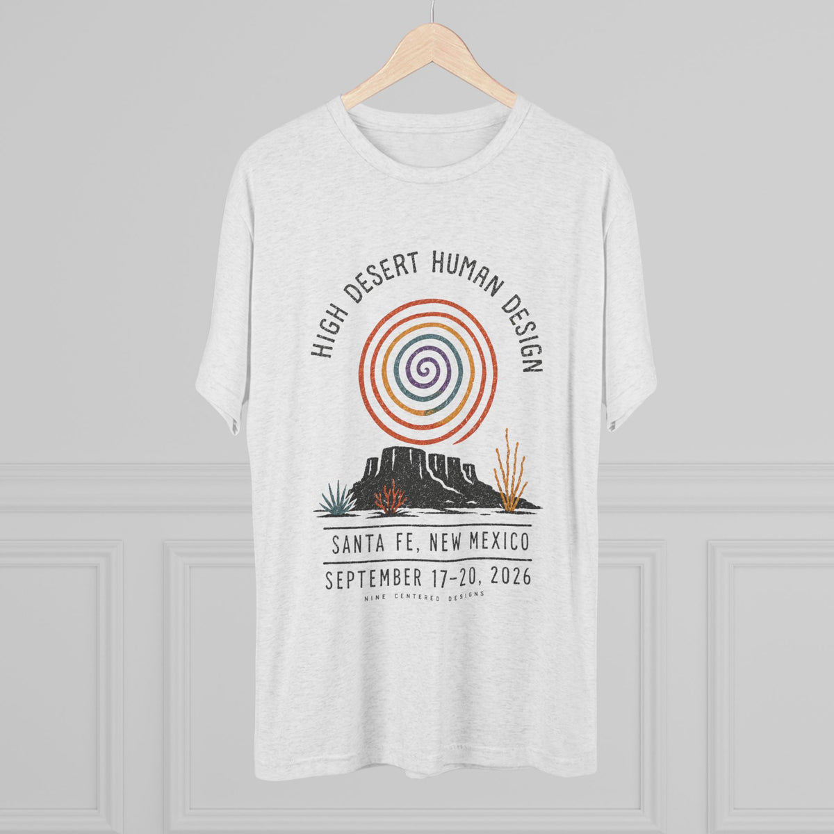 High Desert Human Design Santa Fe 2026 Commemorative Tee