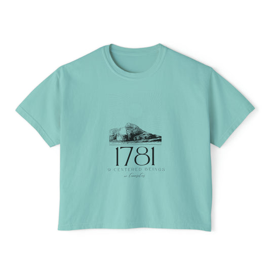 1781 9 Centered Beings In Transitus Women's Boxy Tee