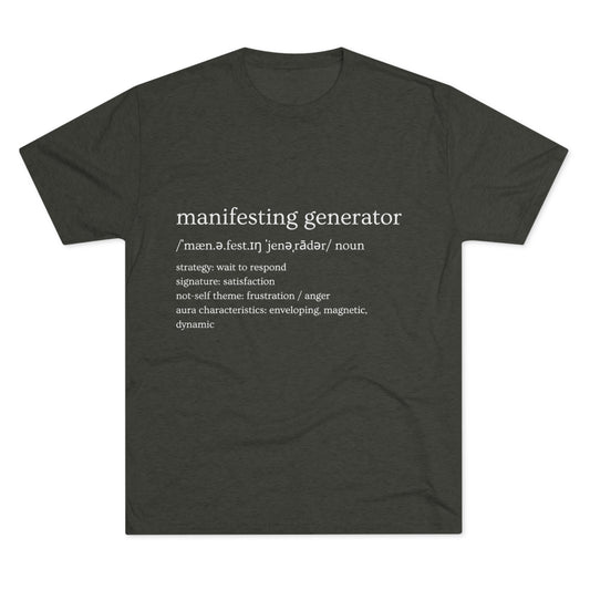 Manifesting Generator Defined Men's Tee