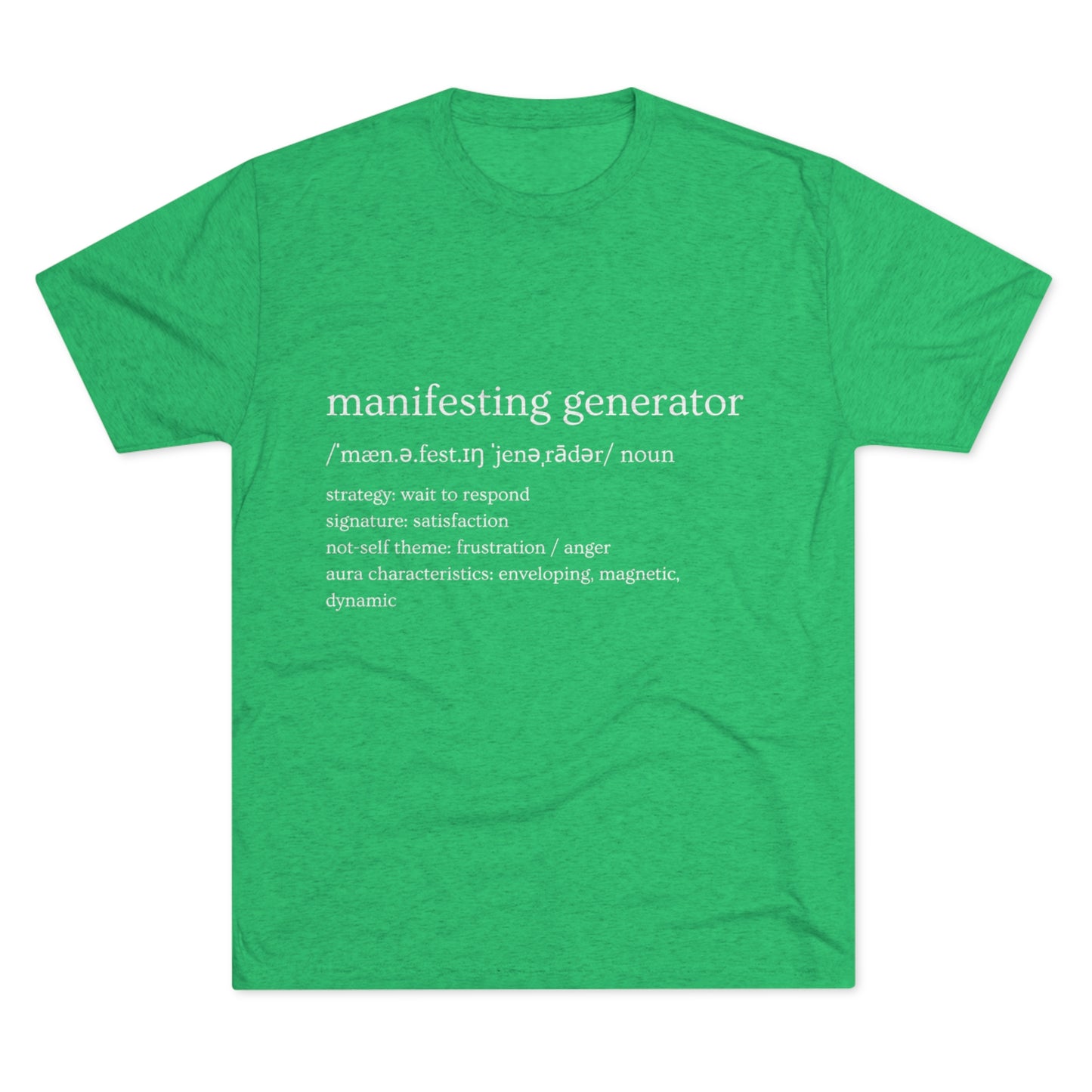 Manifesting Generator Defined Men's Tee