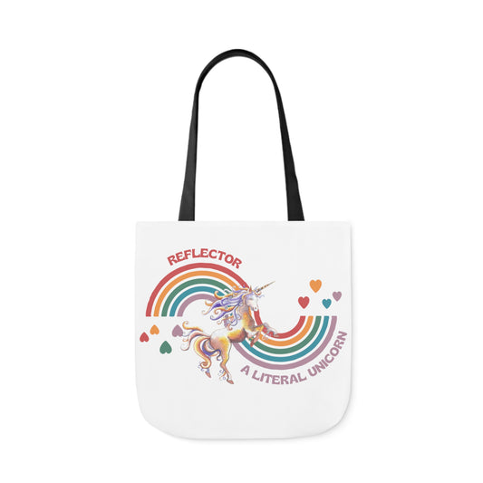 Reflector Unicorn Canvas Tote Bag