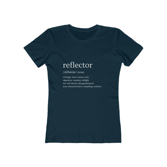 Reflector Defined Women's Boyfriend Tee