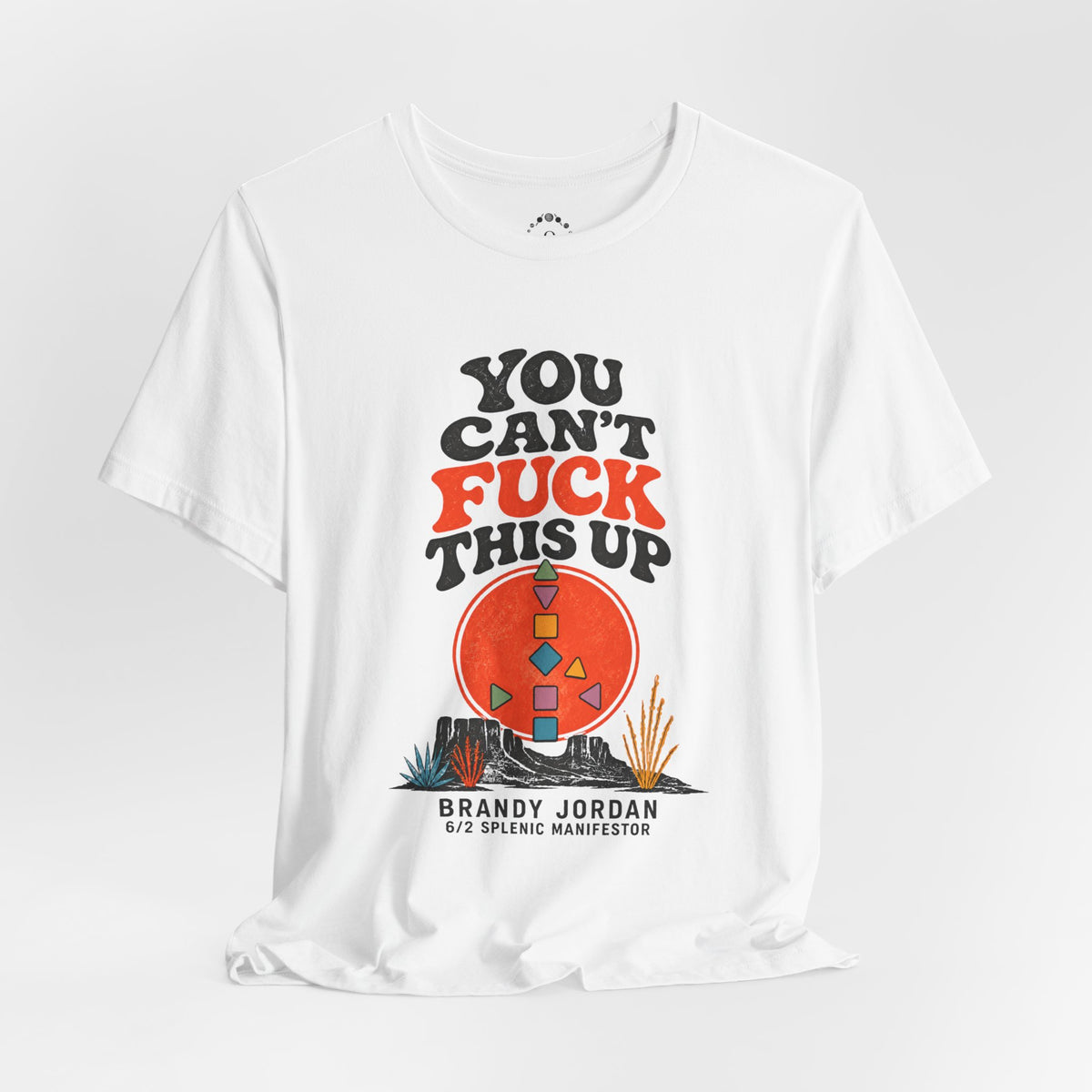 YOU CAN’T FUCK THIS UP | BRANDY JORDAN UNISEX T-SHIRT