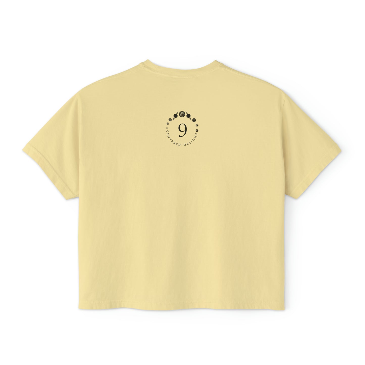 1781 9 Centered Beings In Transitus Women's Boxy Tee